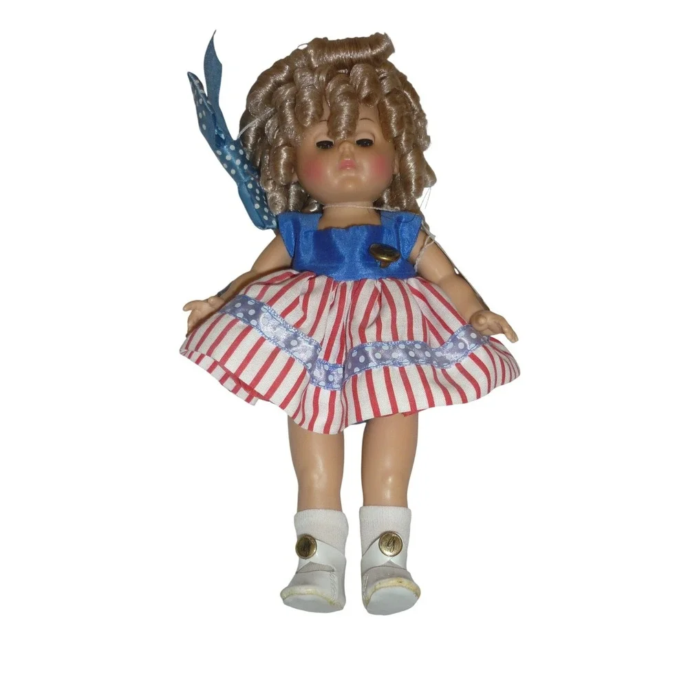 Vogue Ginny for President Doll Americana Patriotic‎ Red White Blue Blonde Curls